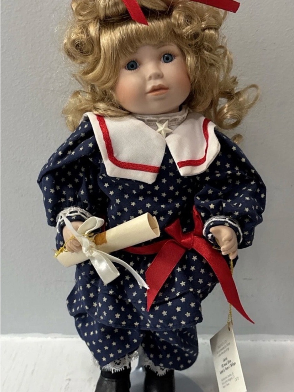 1992 Gabriella Doll by Marie Osmond, Children’s Miracle Network 11” Porcelain